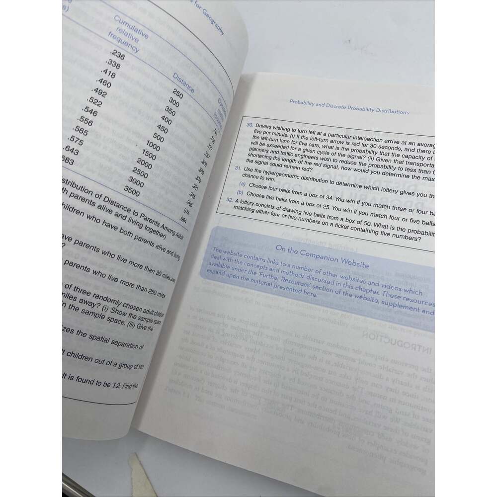 Statistical Methods for Geography: A Students Guide - Picture 2 of 3
